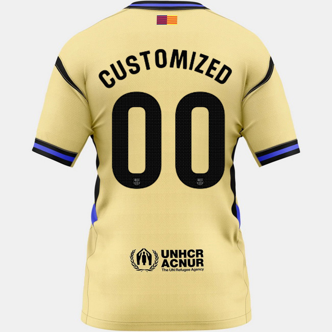 2025/26 CUSTOMIZED U #00 Away Women's Soccer Jersey