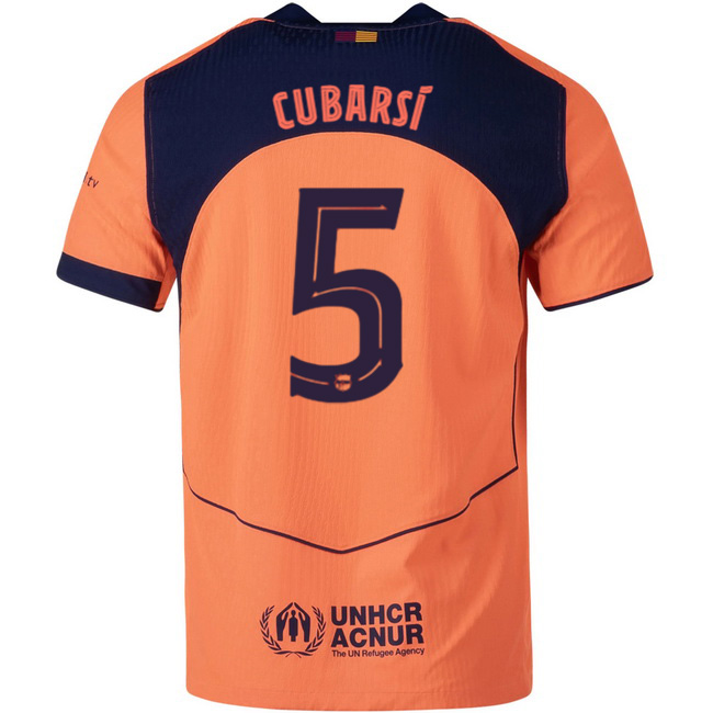 2025/26 Pau Cubarsi #5 Third Men's Soccer Jersey