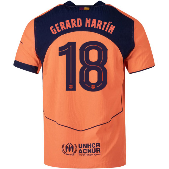 2025/26 Gerard Martin #18 Third Men's Soccer Jersey