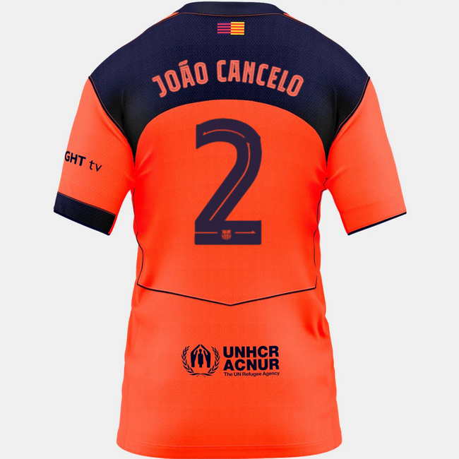2025/26 Joao Cancelo #2 Third Women's Soccer Jersey