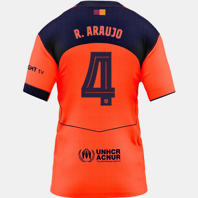 2025/26 Ronald Araujo #4 Third Women's Soccer Jersey