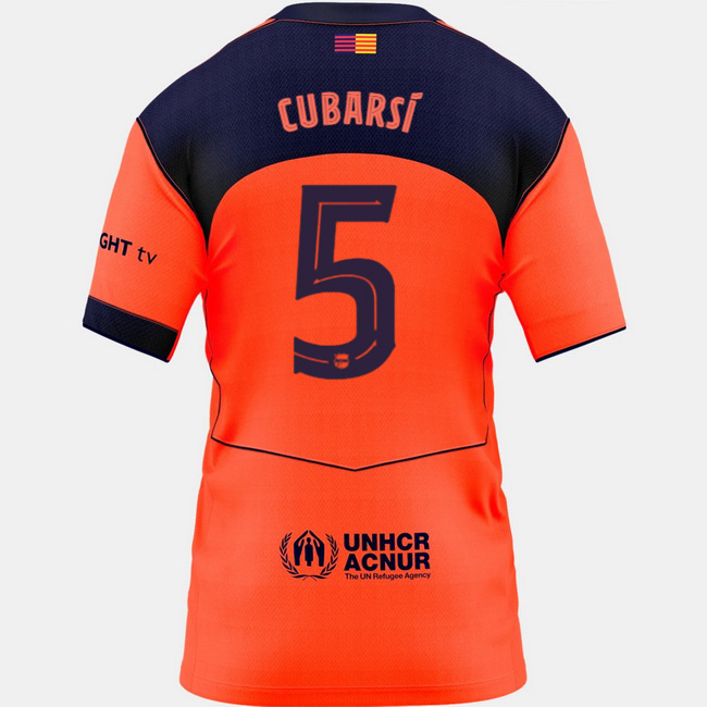 2025/26 Pau Cubarsi #5 Third Women's Soccer Jersey