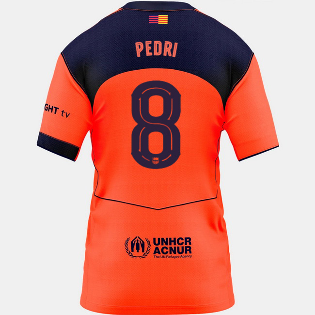 2025/26 Pedri #8 Third Women's Soccer Jersey