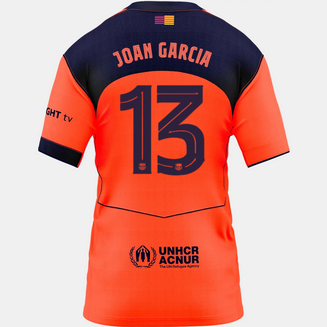 2025/26 Joan Garcia #13 Third Women's Soccer Jersey