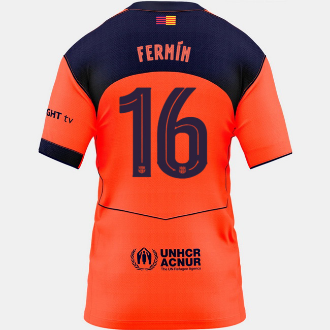 2025/26 Fermin Lopez #16 Third Women's Soccer Jersey