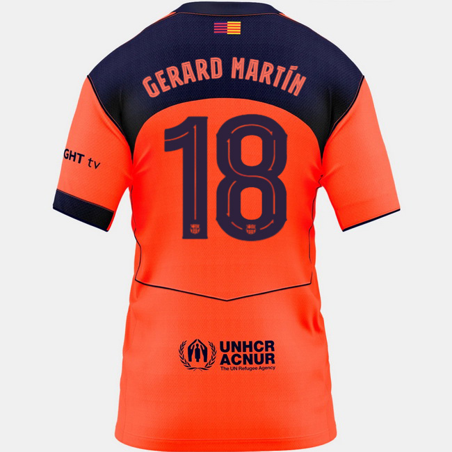 2025/26 Gerard Martin #18 Third Women's Soccer Jersey