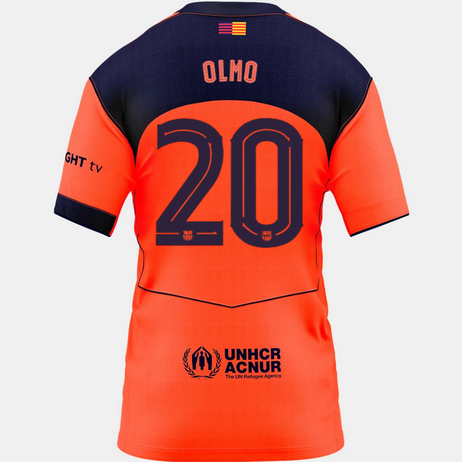 2025/26 Dani Olmo #20 Third Women's Soccer Jersey