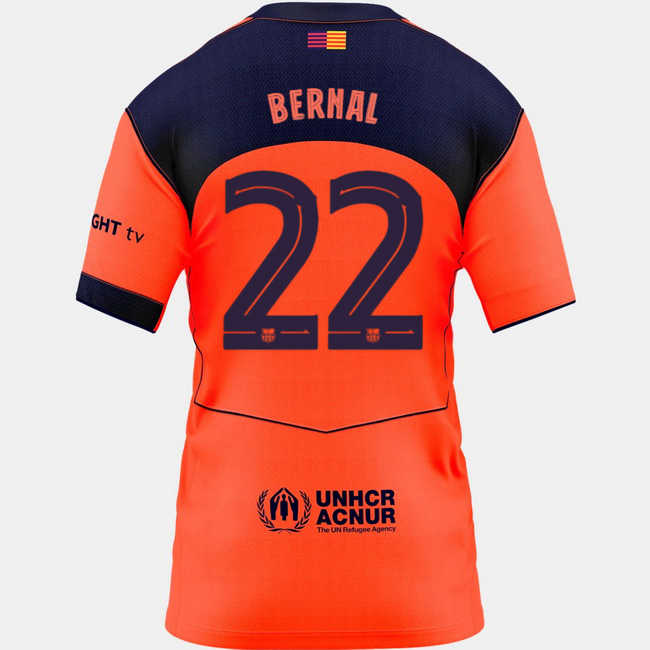 2025/26 Marc Bernal #22 Third Women's Soccer Jersey