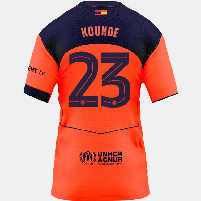 2025/26 Jules Kounde #23 Third Women's Soccer Jersey