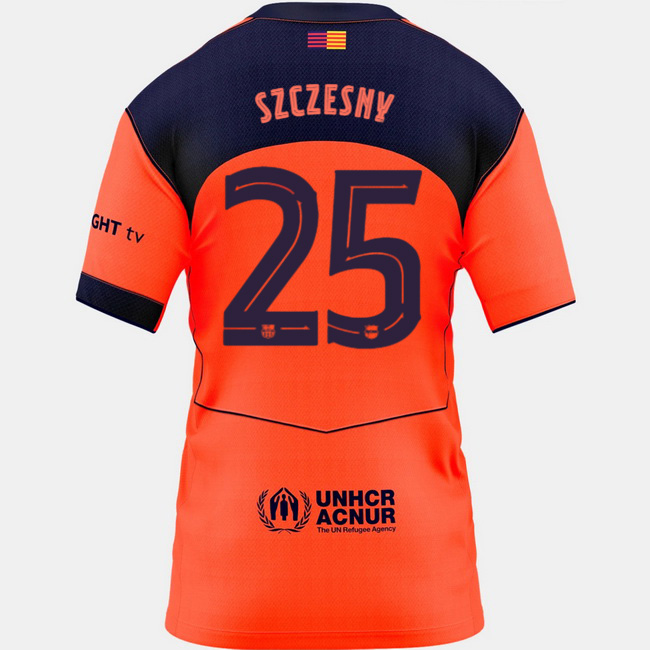 2025/26 Wojciech Szczesny #25 Third Women's Soccer Jersey