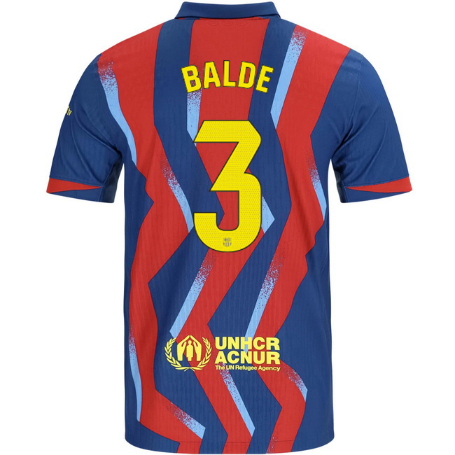 2025/26 Alejandro Balde #3 Fourth Men's Soccer Jersey