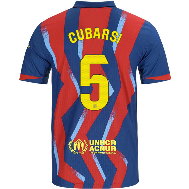 2025/26 Pau Cubarsi #5 Fourth Men's Soccer Jersey