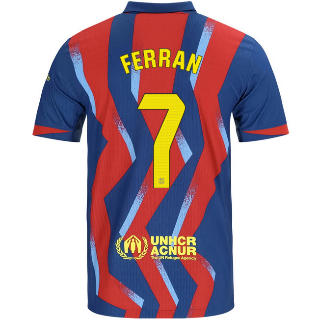2025/26 Ferran Torres #7 Fourth Men's Soccer Jersey