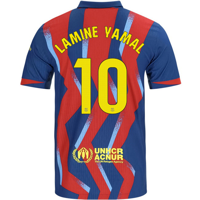 2025/26 Lamine Yamal #10 Fourth Men's Soccer Jersey
