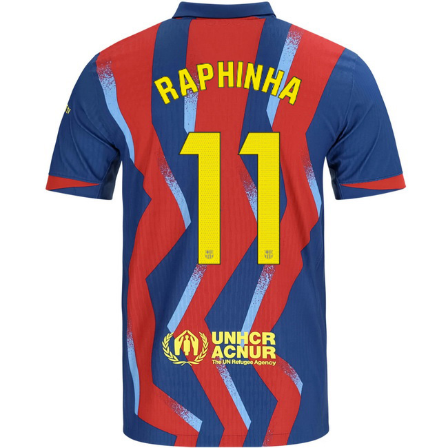 2025/26 Raphinha #11 Fourth Men's Soccer Jersey