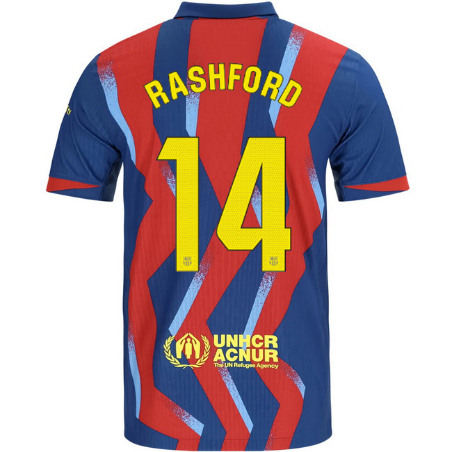 2025/26 Marcus Rashford #14 Fourth Men's Soccer Jersey