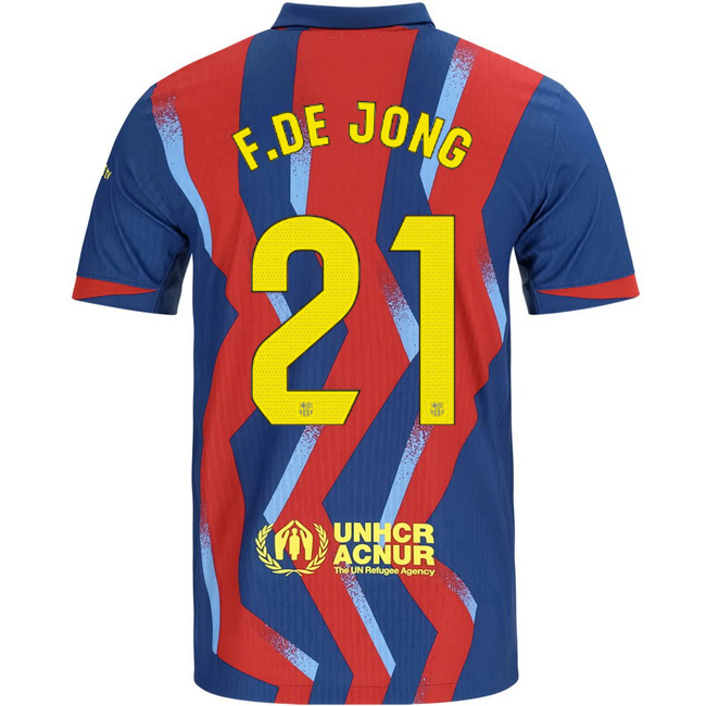 2025/26 Frenkie de Jong #21 Fourth Men's Soccer Jersey