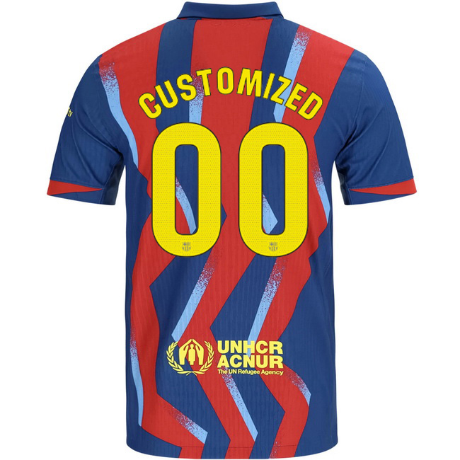 2025/26 CUSTOMIZED K #00 Fourth Men's Soccer Jersey