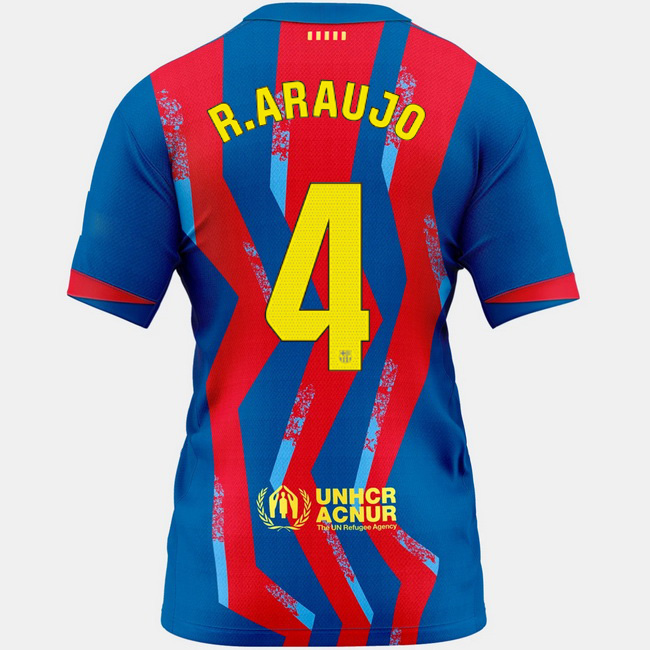 2025/26 Ronald Araujo #4 Fourth Women's Soccer Jersey