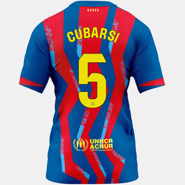 2025/26 Pau Cubarsi #5 Fourth Women's Soccer Jersey