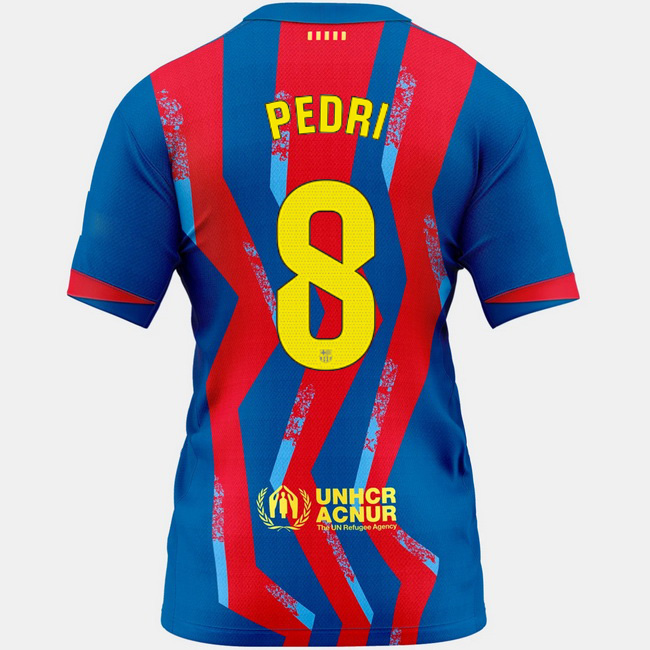 2025/26 Pedri #8 Fourth Women's Soccer Jersey