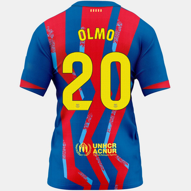 2025/26 Dani Olmo #20 Fourth Women's Soccer Jersey
