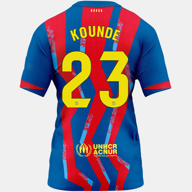 2025/26 Jules Kounde #23 Fourth Women's Soccer Jersey