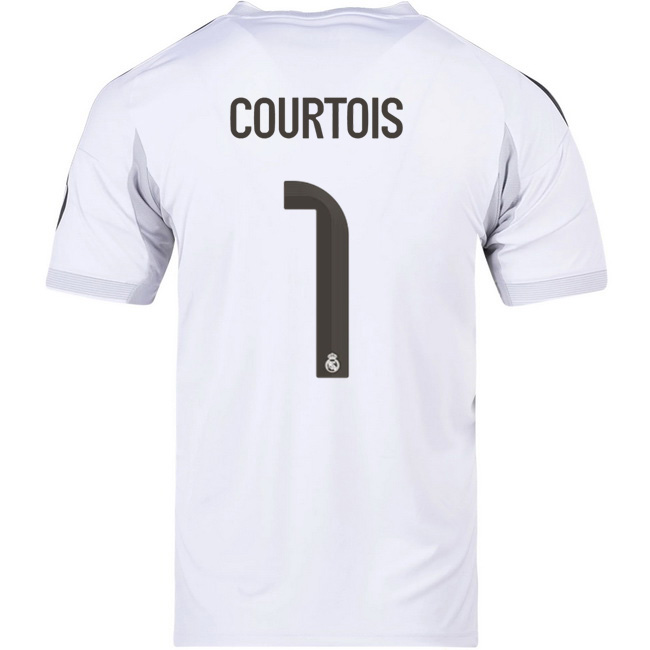 2025/26 Thibaut Courtois #1 Home Men's Soccer Jersey