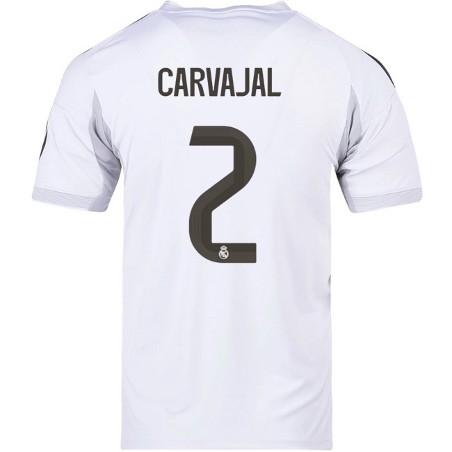 2025/26 Daniel Carvajal #2 Home Men's Soccer Jersey