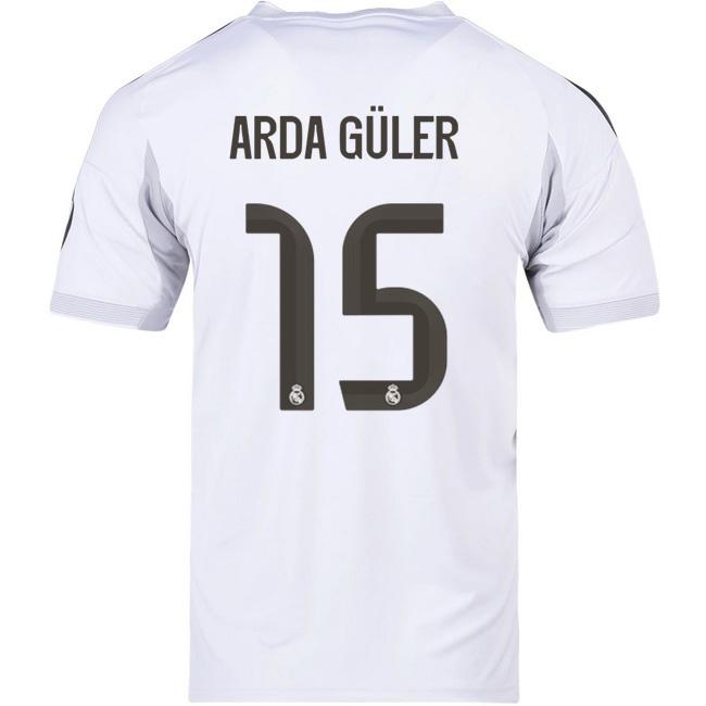 2025/26 Arda Guler #15 Home Men's Soccer Jersey