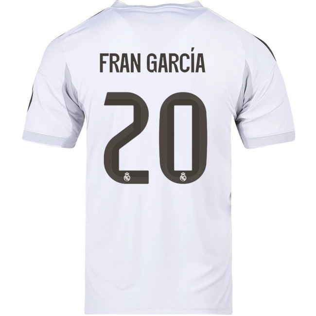 2025/26 Fran Garcia #20 Home Men's Soccer Jersey