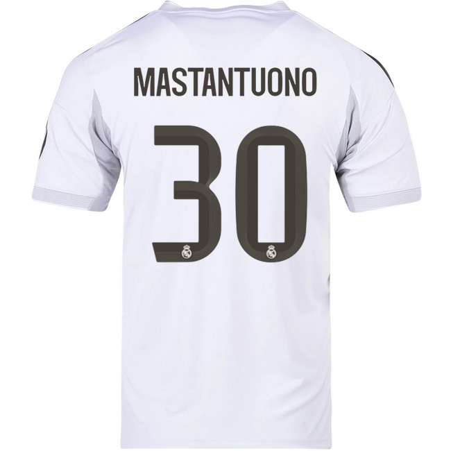 2025/26 Franco Mastantuono #30 Home Men's Soccer Jersey