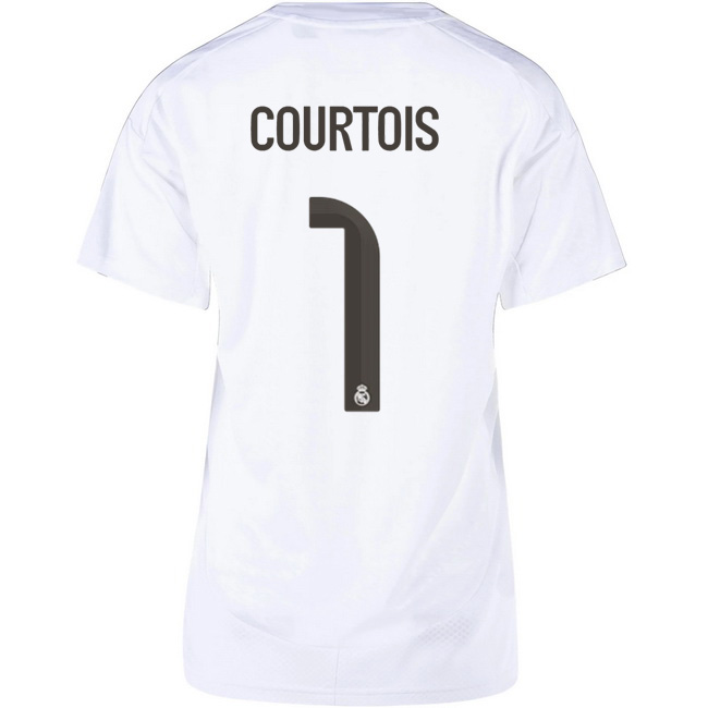 2025/26 Thibaut Courtois #1 Home Women's Soccer Jersey