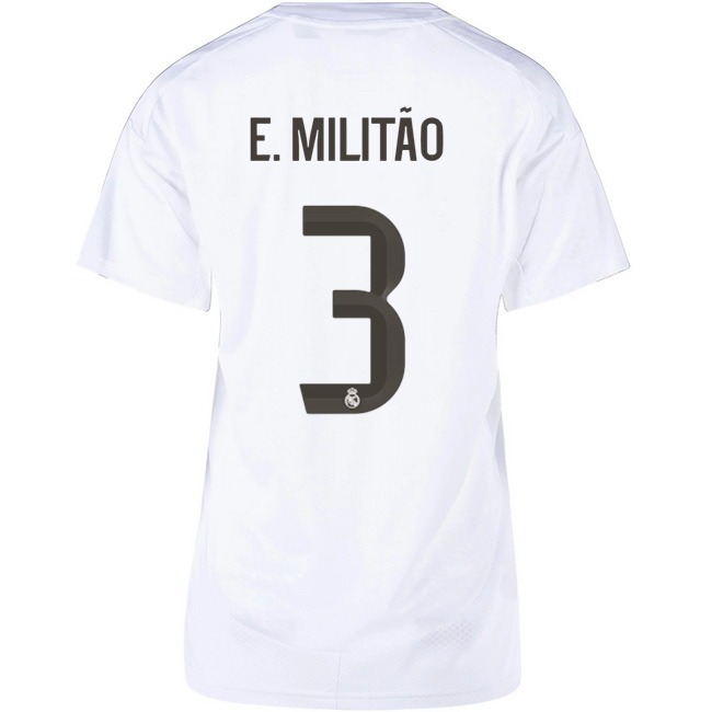 2025/26 Eder Militao #3 Home Women's Soccer Jersey