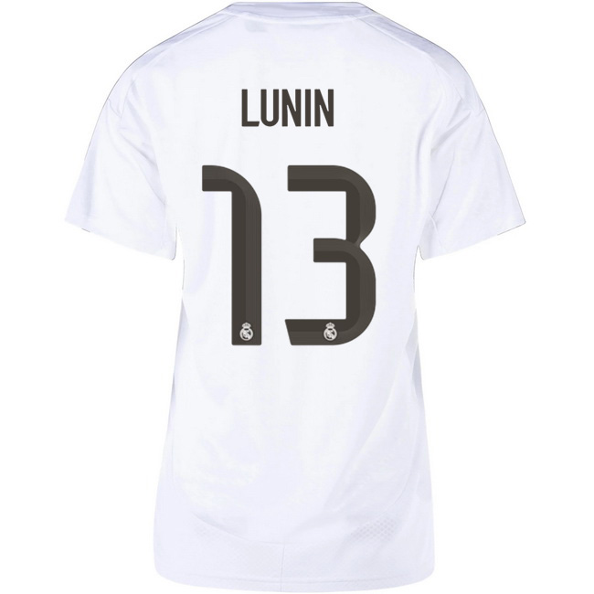 2025/26 Andriy Lunin #13 Home Women's Soccer Jersey