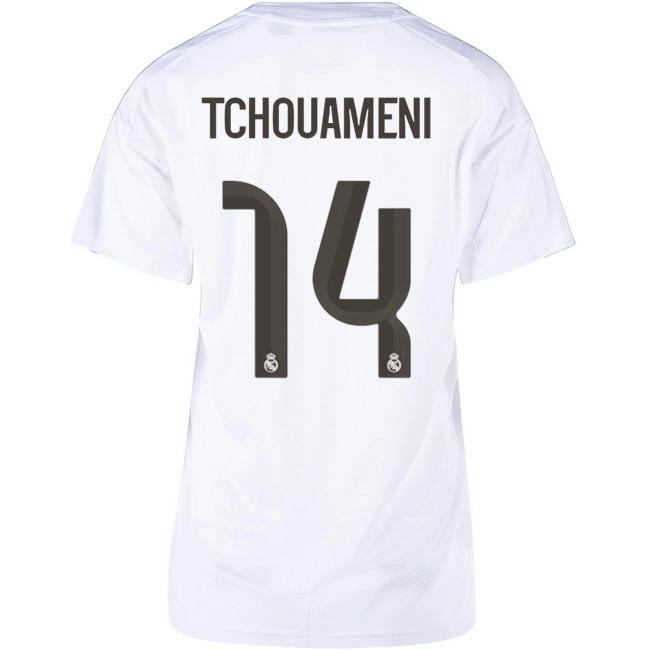 2025/26 Aurelien Tchouameni #14 Home Women's Soccer Jersey