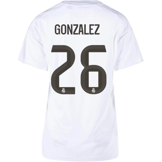 2025/26 Fran Gonzalez #26 Home Women's Soccer Jersey