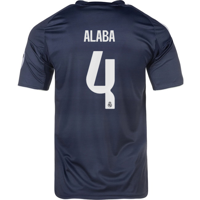 2025/26 David Alaba #4 Away Men's Soccer Jersey