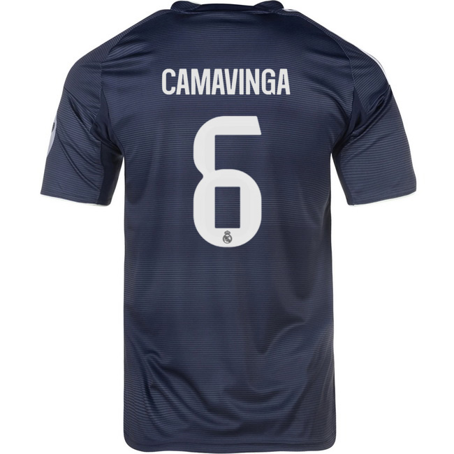 2025/26 Eduardo Camavinga #6 Away Men's Soccer Jersey
