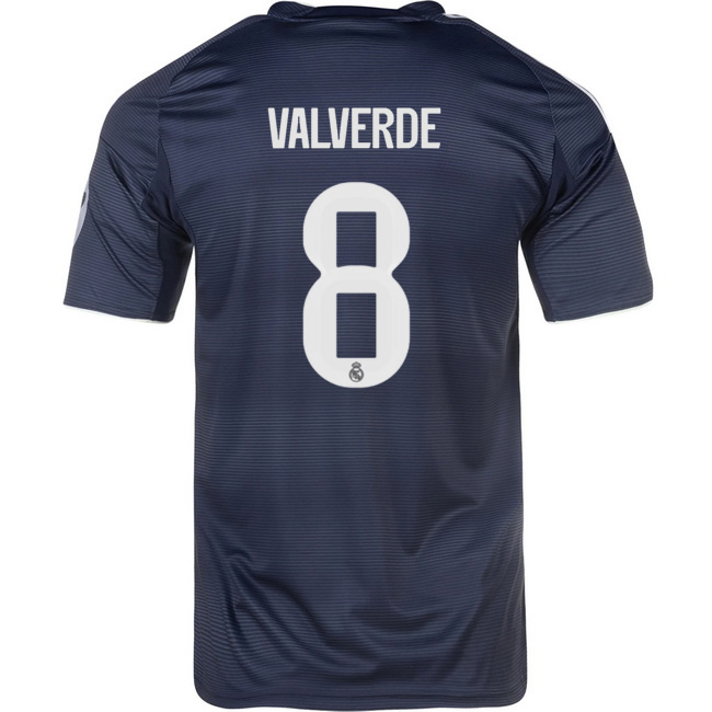 2025/26 Federico Valverde #8 Away Men's Soccer Jersey