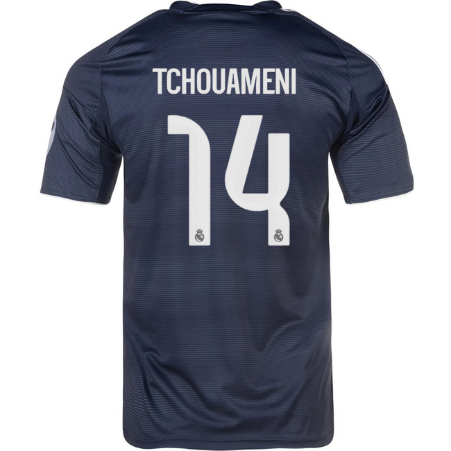 2025/26 Aurelien Tchouameni #14 Away Men's Soccer Jersey