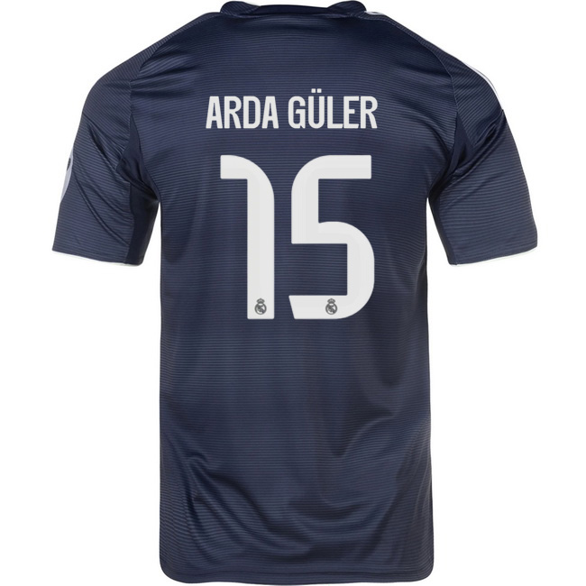 2025/26 Arda Guler #15 Away Men's Soccer Jersey