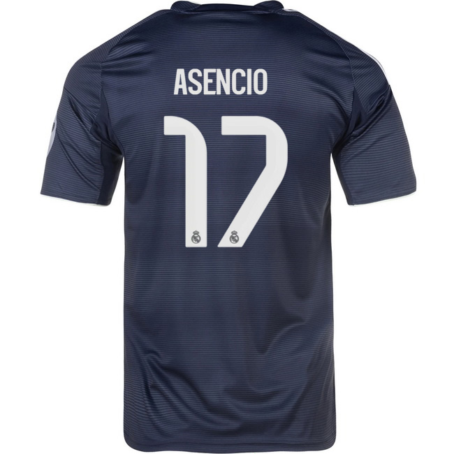 2025/26 Raul Asencio #17 Away Men's Soccer Jersey