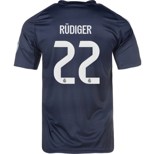 2025/26 Antonio Rudiger #22 Away Men's Soccer Jersey