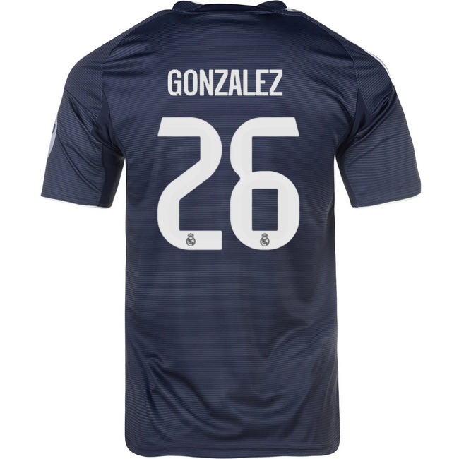 2025/26 Fran Gonzalez #26 Away Men's Soccer Jersey