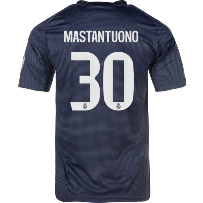 2025/26 Franco Mastantuono #30 Away Men's Soccer Jersey