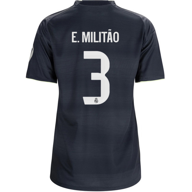 2025/26 Eder Militao #3 Away Women's Soccer Jersey