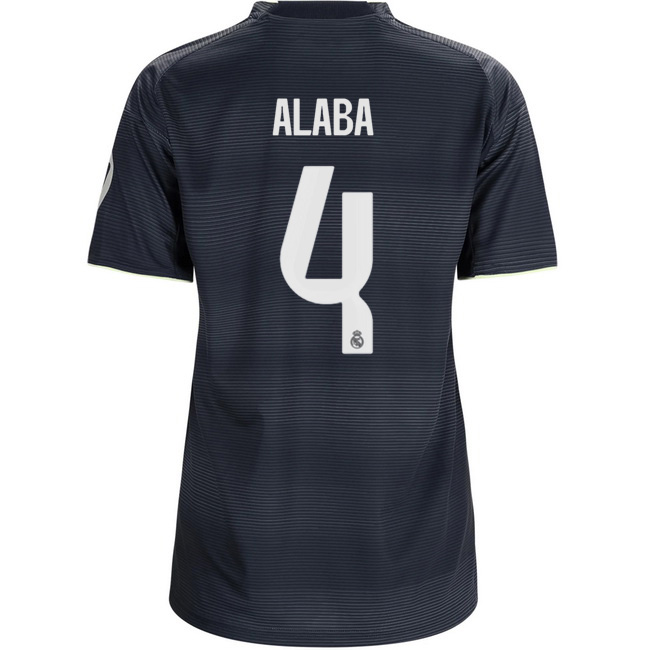 2025/26 David Alaba #4 Away Women's Soccer Jersey