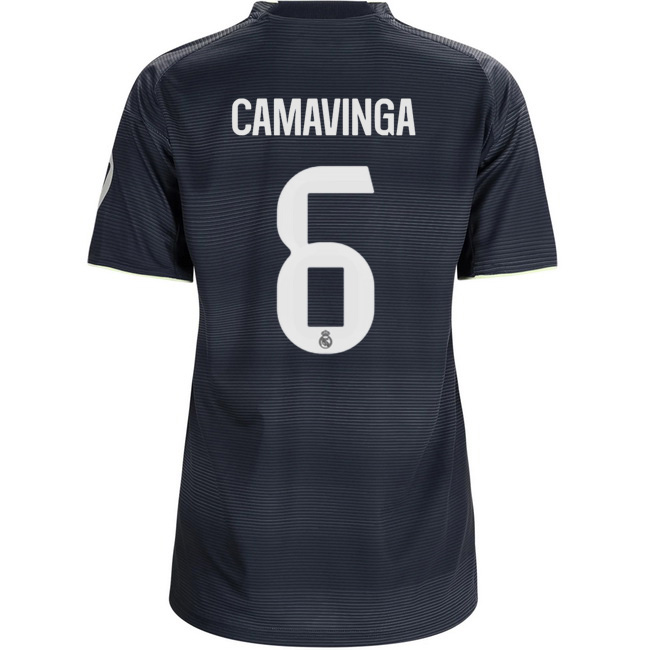 2025/26 Eduardo Camavinga #6 Away Women's Soccer Jersey