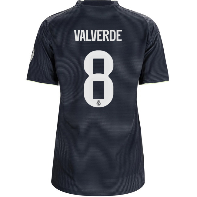 2025/26 Federico Valverde #8 Away Women's Soccer Jersey